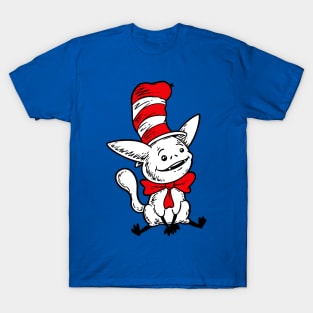 Space Cat In A Hat T-Shirt